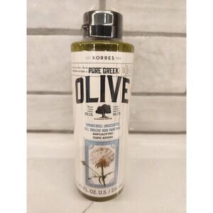 Korres Pure Greek Olive Oil‎ Shower Gel 8.45 oz New Sealed Unscented